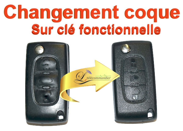 C-G] Coques clés de contact COMMANDE CLÔTURÉE / LIVRAISONS EN